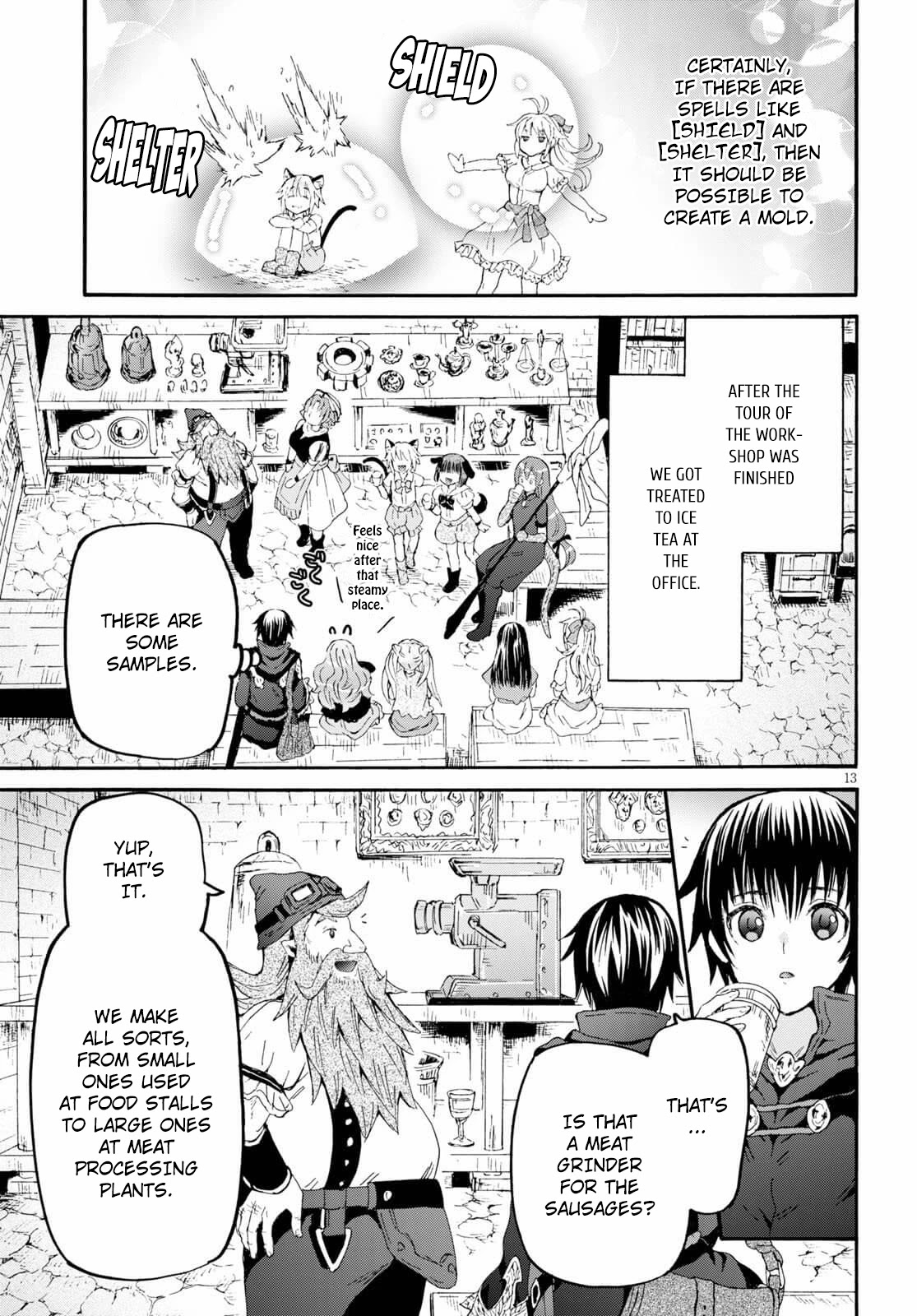 Death March kara Hajimaru Isekai Kyousoukyoku Chapter 74 - Page 12