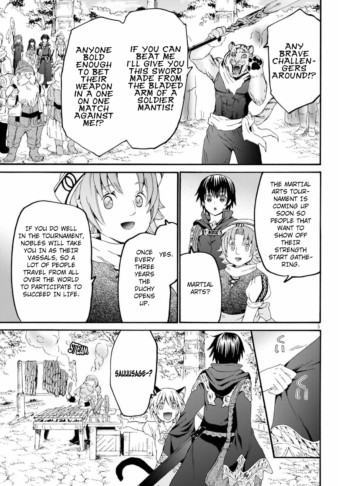 Death March kara Hajimaru Isekai Kyousoukyoku Chapter 74 - Page 4