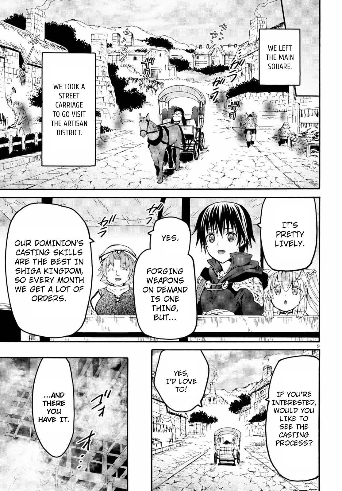 Death March kara Hajimaru Isekai Kyousoukyoku Chapter 74 - Page 8