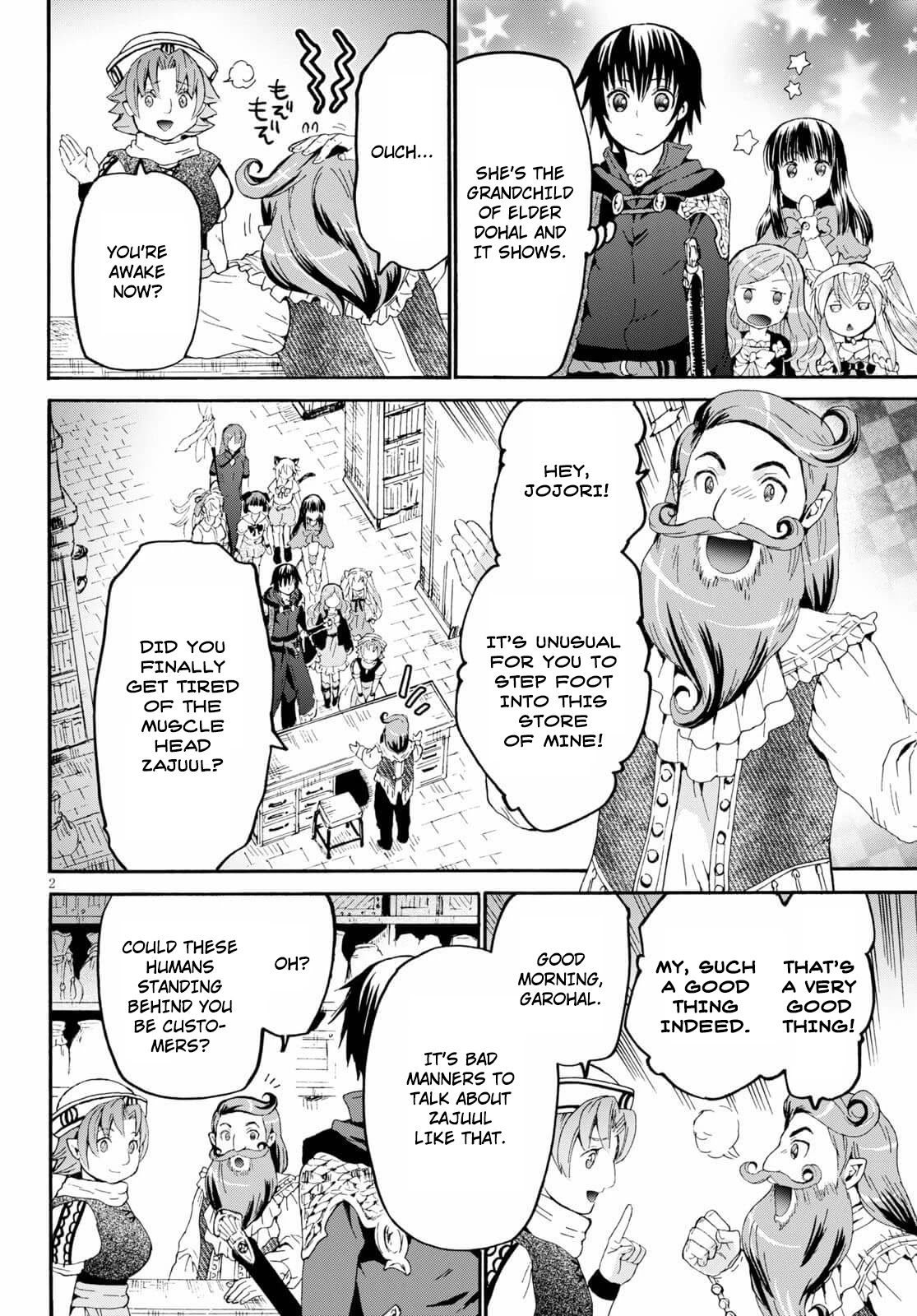 Death March kara Hajimaru Isekai Kyousoukyoku Chapter 75 - Page 2