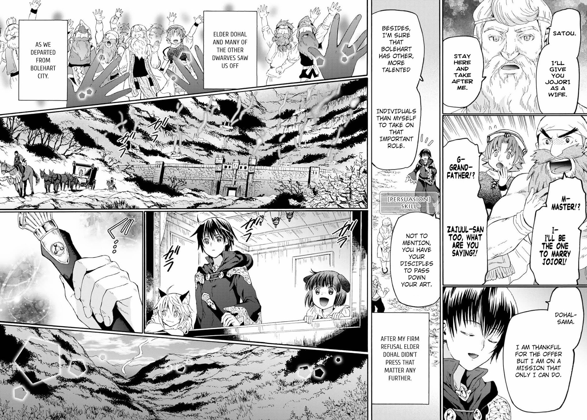 Death March kara Hajimaru Isekai Kyousoukyoku Chapter 75 - Page 14