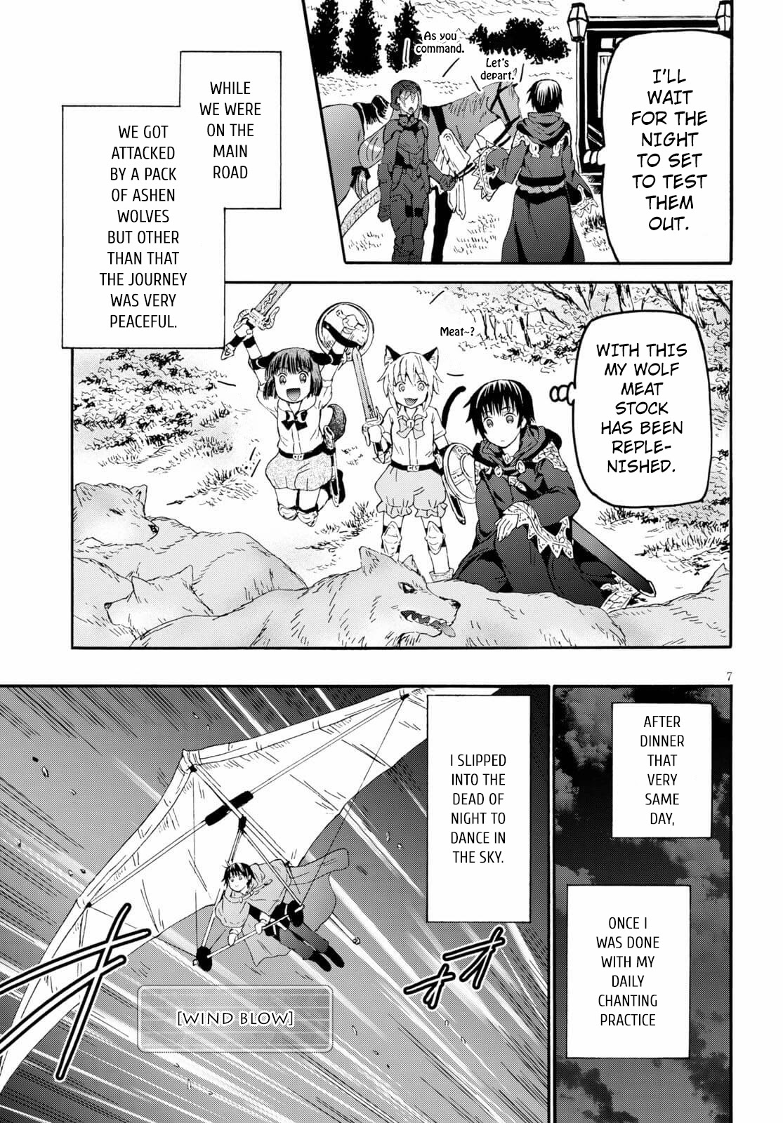 Death March kara Hajimaru Isekai Kyousoukyoku Chapter 76 - Page 7