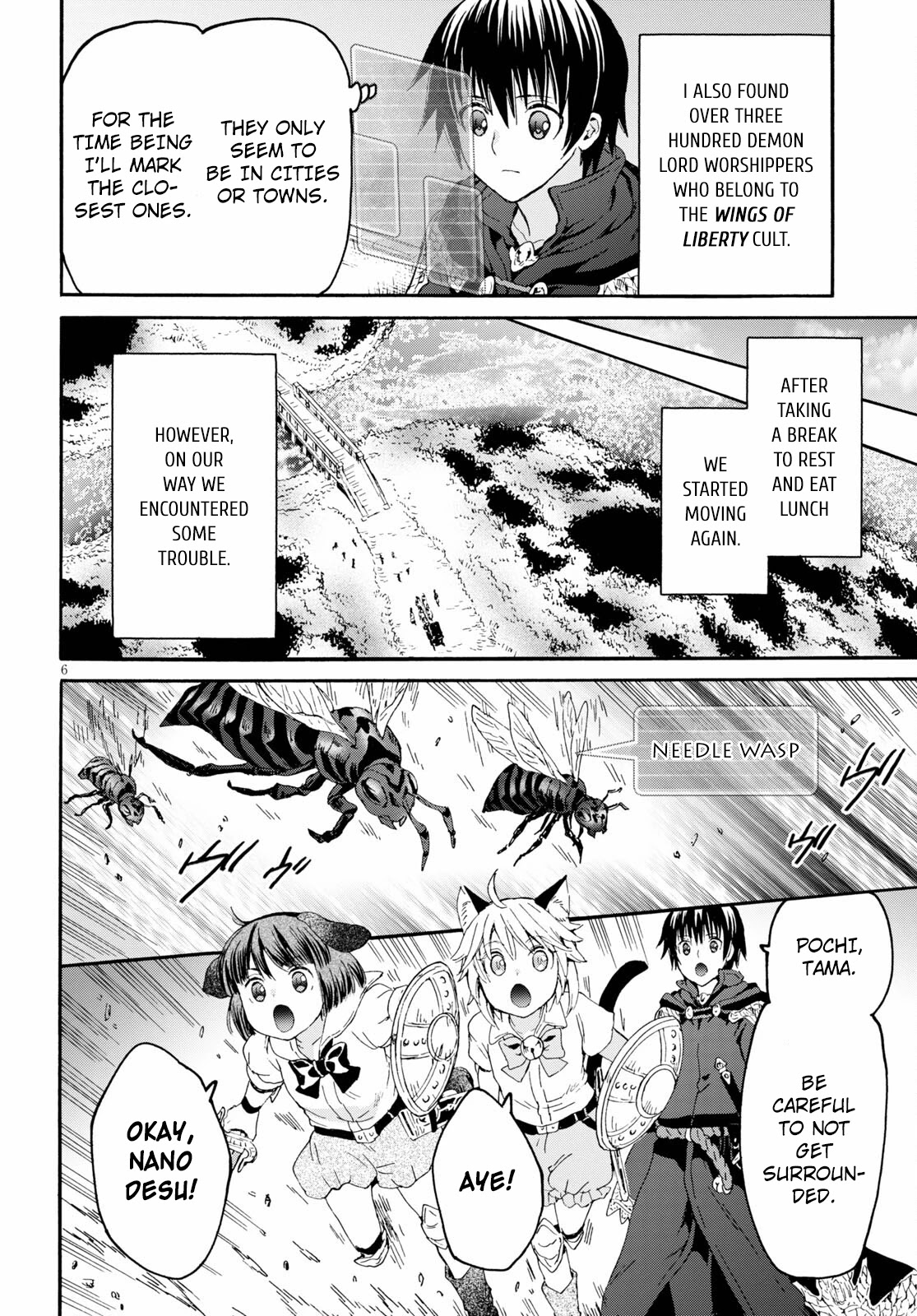 Death March kara Hajimaru Isekai Kyousoukyoku Chapter 77 - Page 6