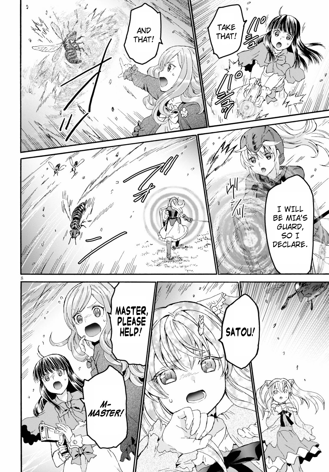 Death March kara Hajimaru Isekai Kyousoukyoku Chapter 77 - Page 8