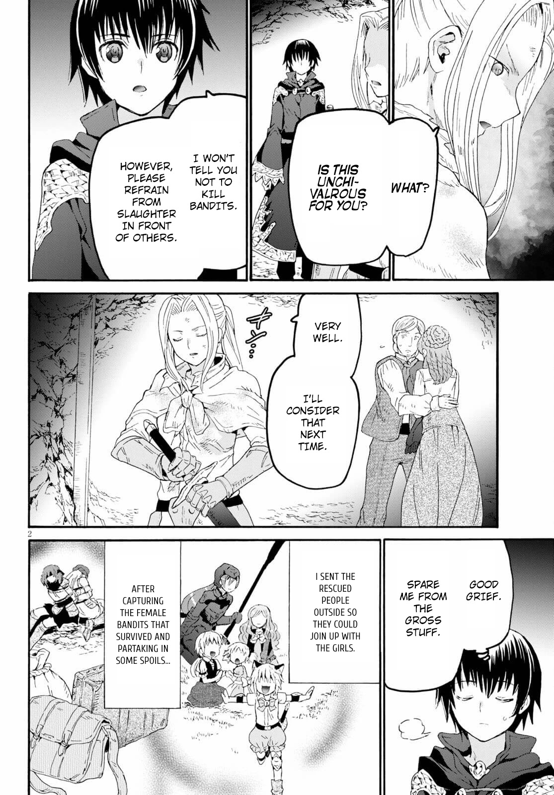 Death March kara Hajimaru Isekai Kyousoukyoku Chapter 79 - Page 2