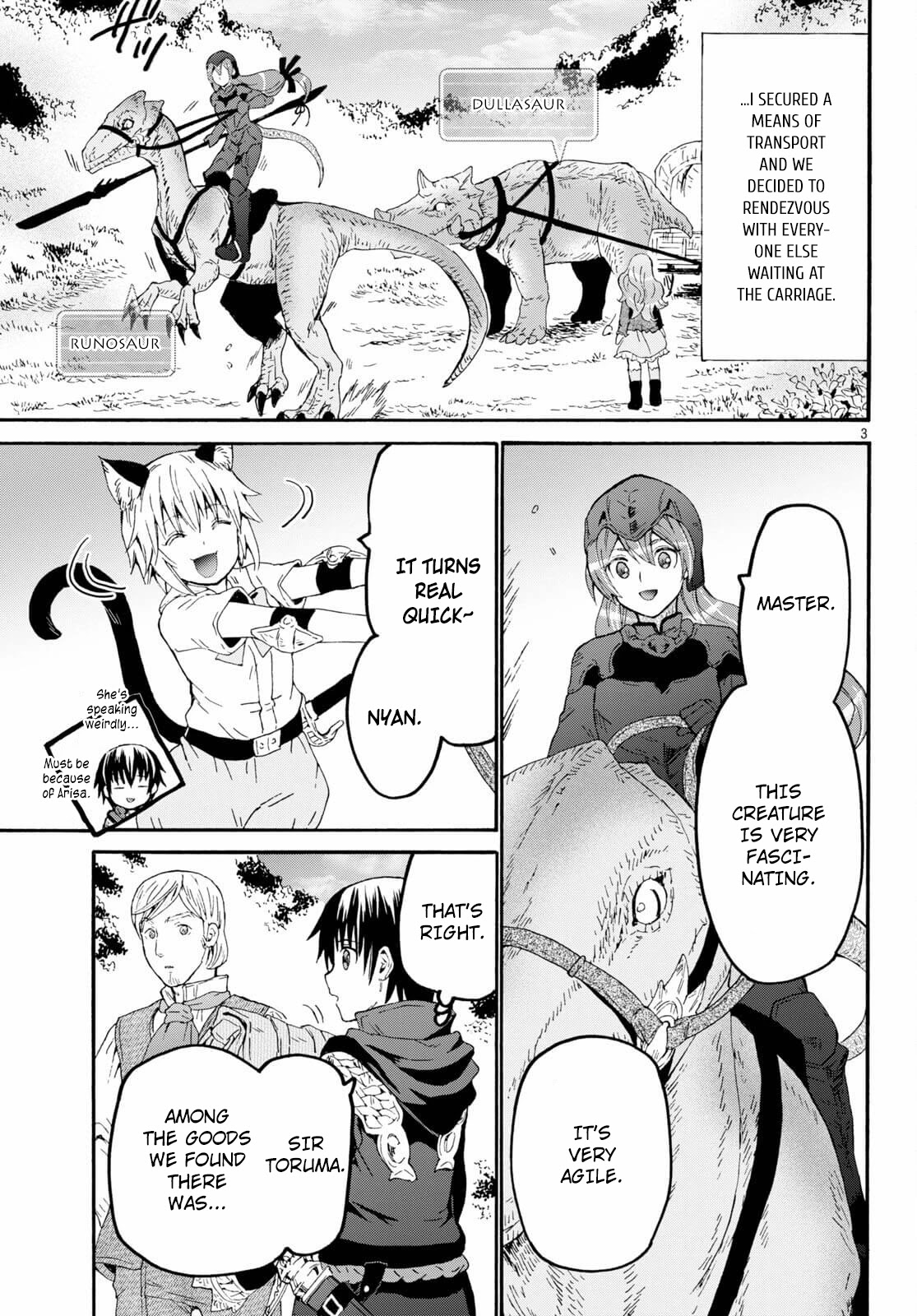 Death March kara Hajimaru Isekai Kyousoukyoku Chapter 79 - Page 3