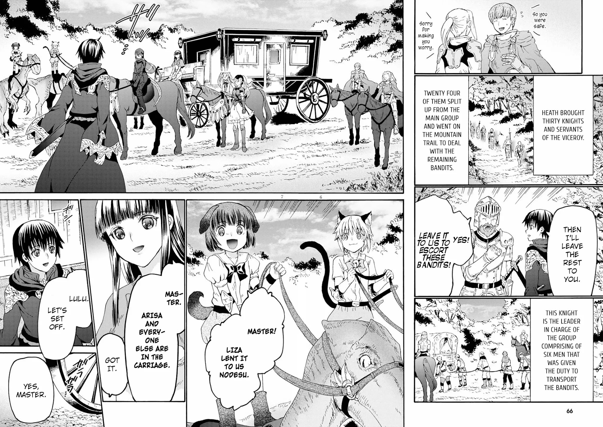 Death March kara Hajimaru Isekai Kyousoukyoku Chapter 79 - Page 6
