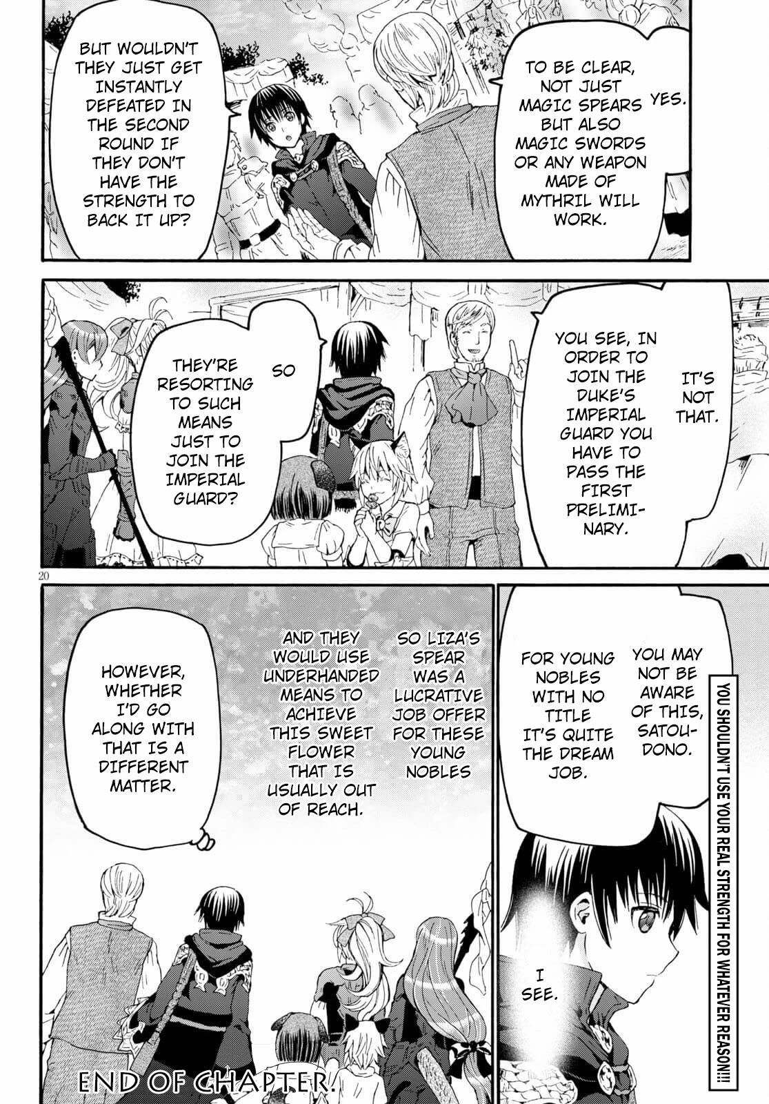 Death March kara Hajimaru Isekai Kyousoukyoku Chapter 80 - Page 20