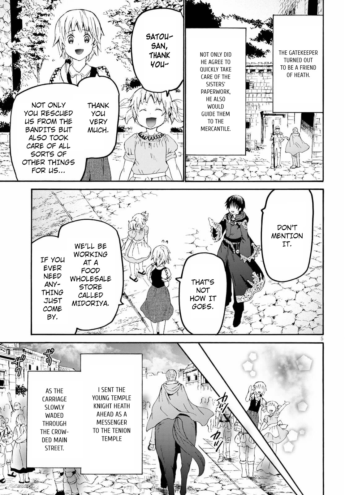 Death March kara Hajimaru Isekai Kyousoukyoku Chapter 80 - Page 6