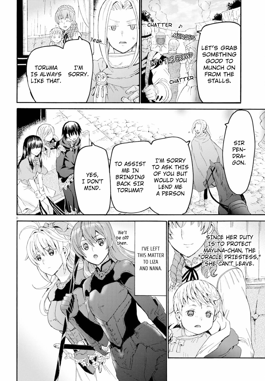 Death March kara Hajimaru Isekai Kyousoukyoku Chapter 80 - Page 9