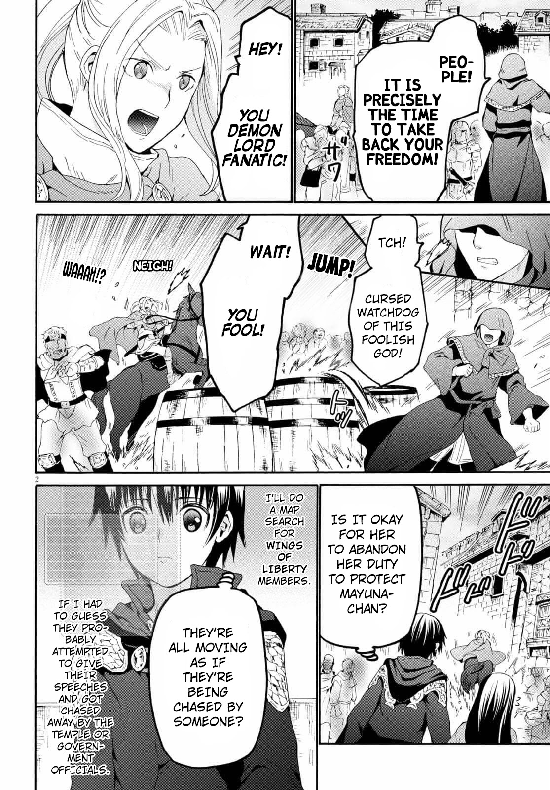 Death March kara Hajimaru Isekai Kyousoukyoku Chapter 81 - Page 2