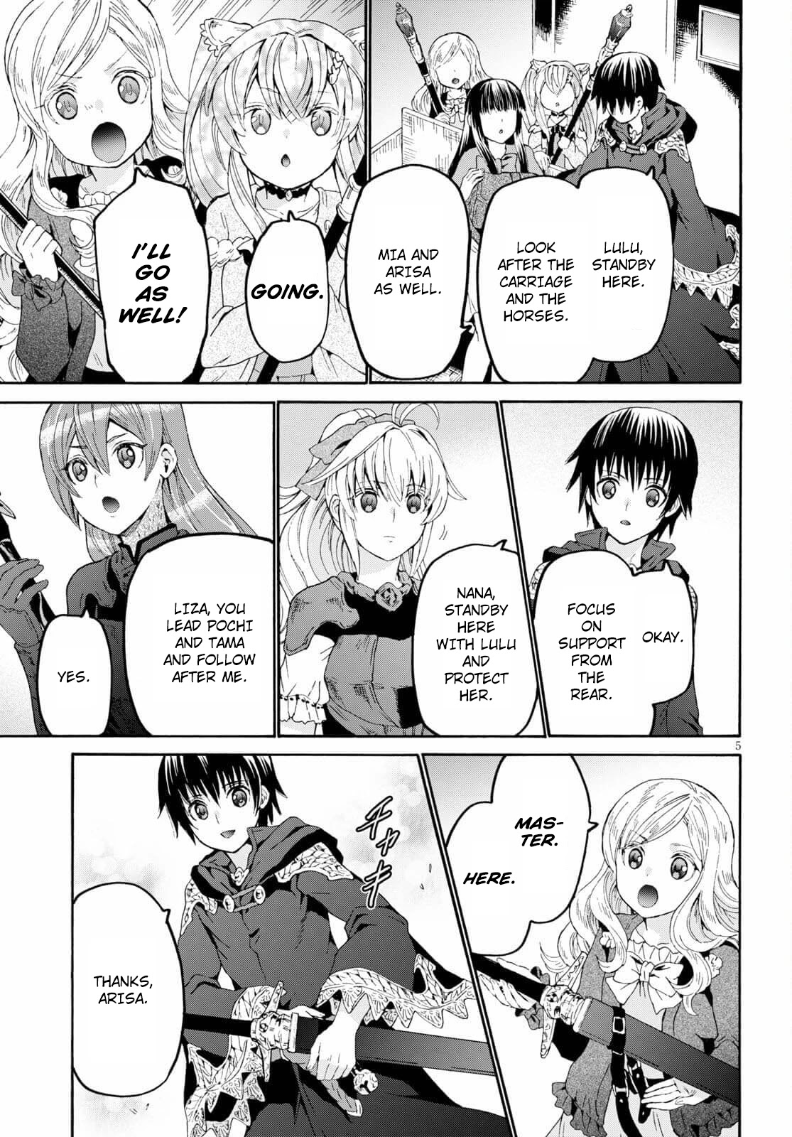 Death March kara Hajimaru Isekai Kyousoukyoku Chapter 81 - Page 5