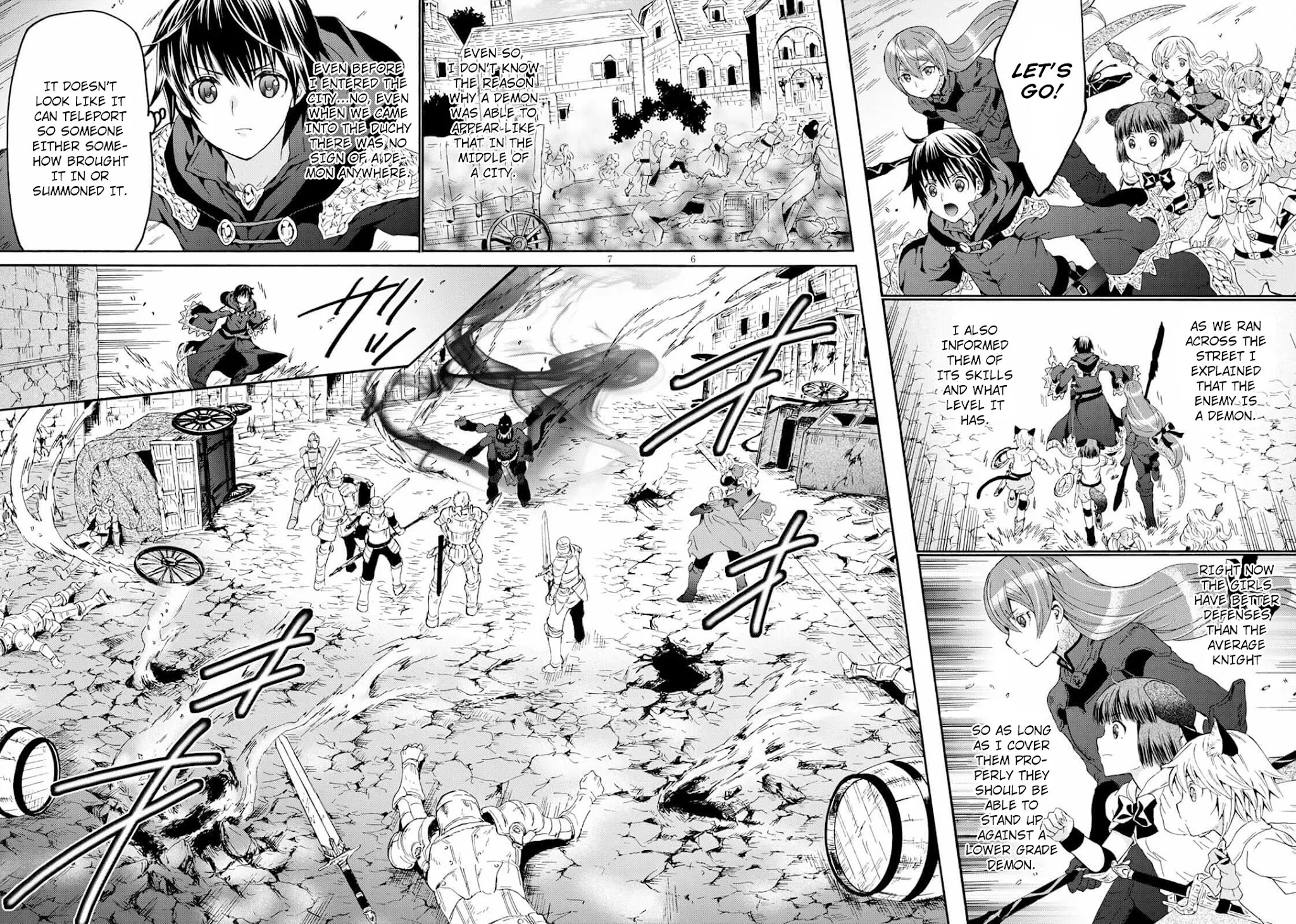 Death March kara Hajimaru Isekai Kyousoukyoku Chapter 81 - Page 6