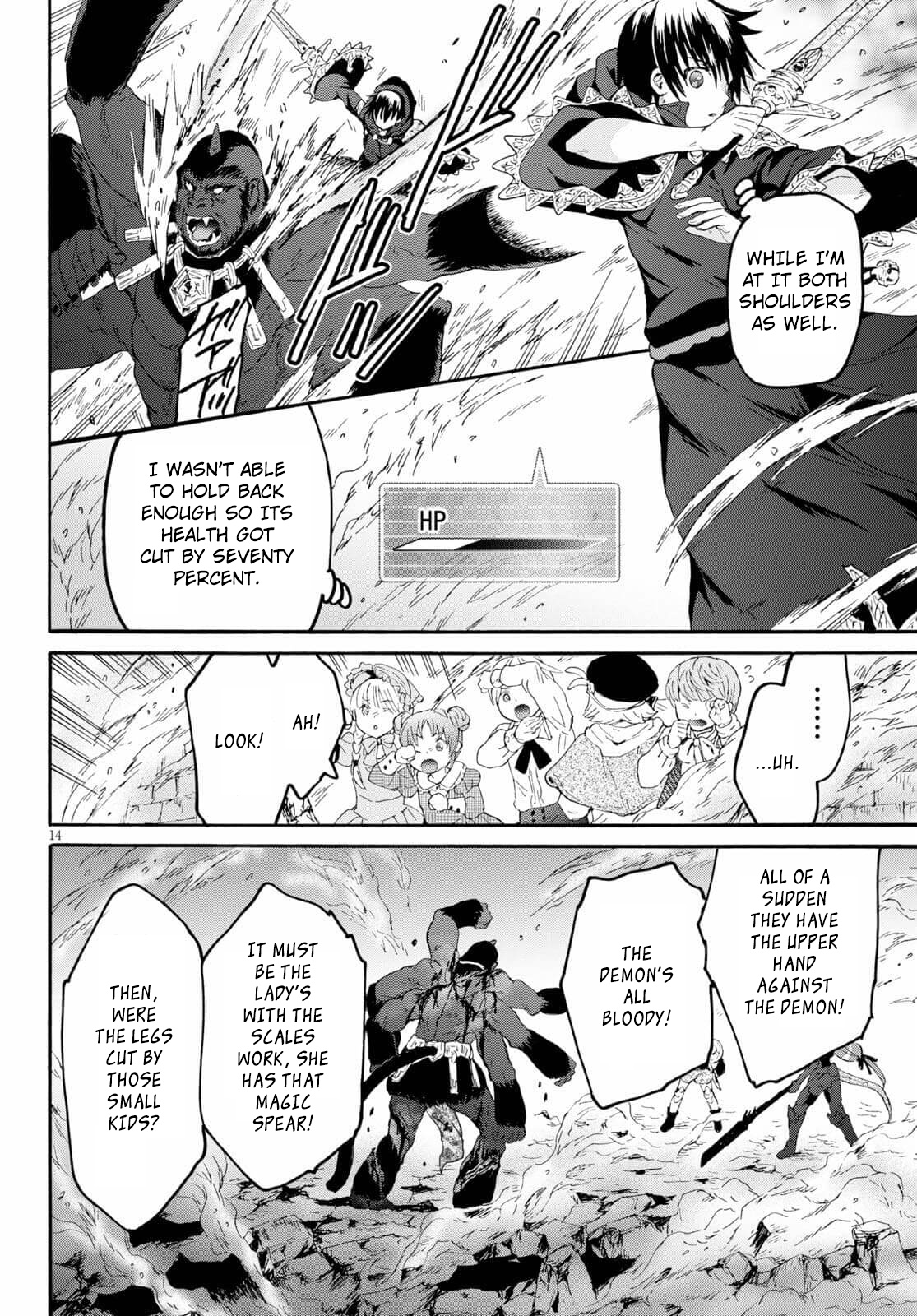 Death March kara Hajimaru Isekai Kyousoukyoku Chapter 82 - Page 13