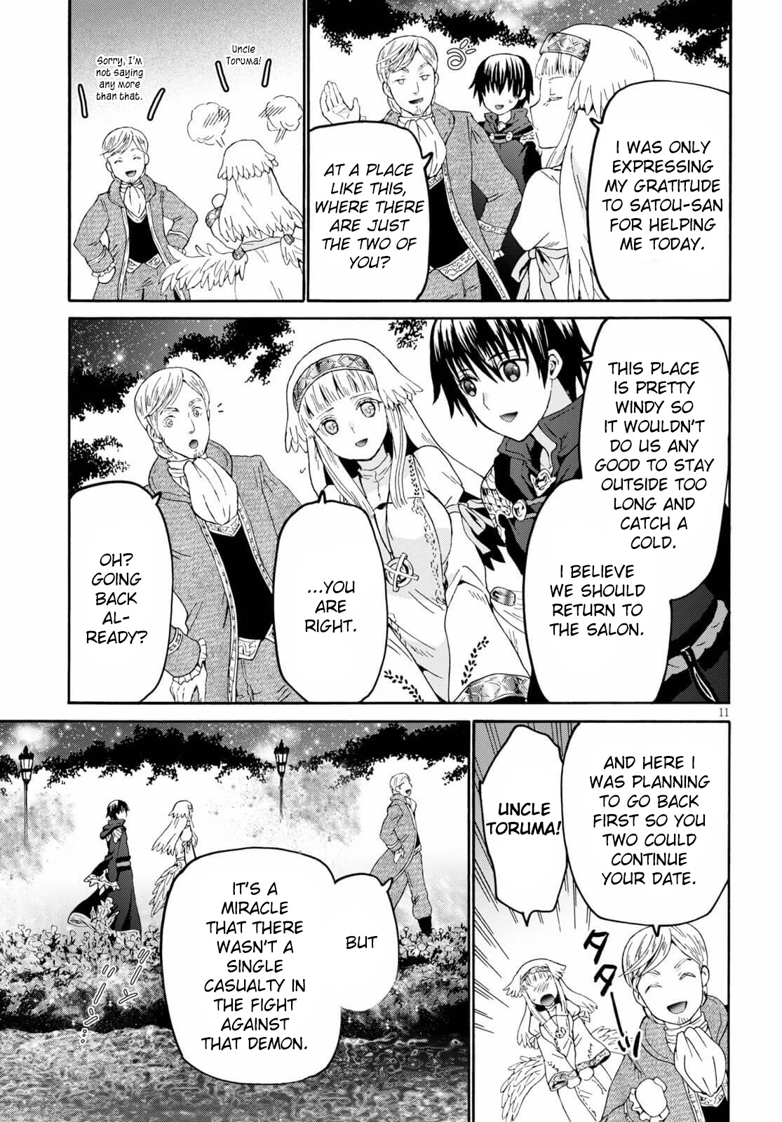Death March kara Hajimaru Isekai Kyousoukyoku Chapter 83 - Page 9