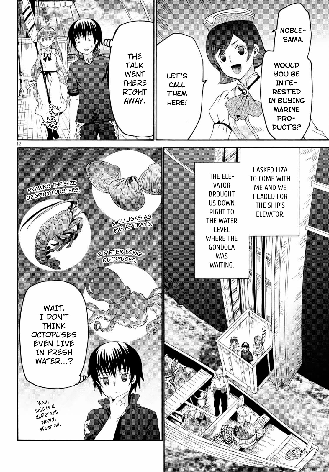 Death March kara Hajimaru Isekai Kyousoukyoku Chapter 84 - Page 12