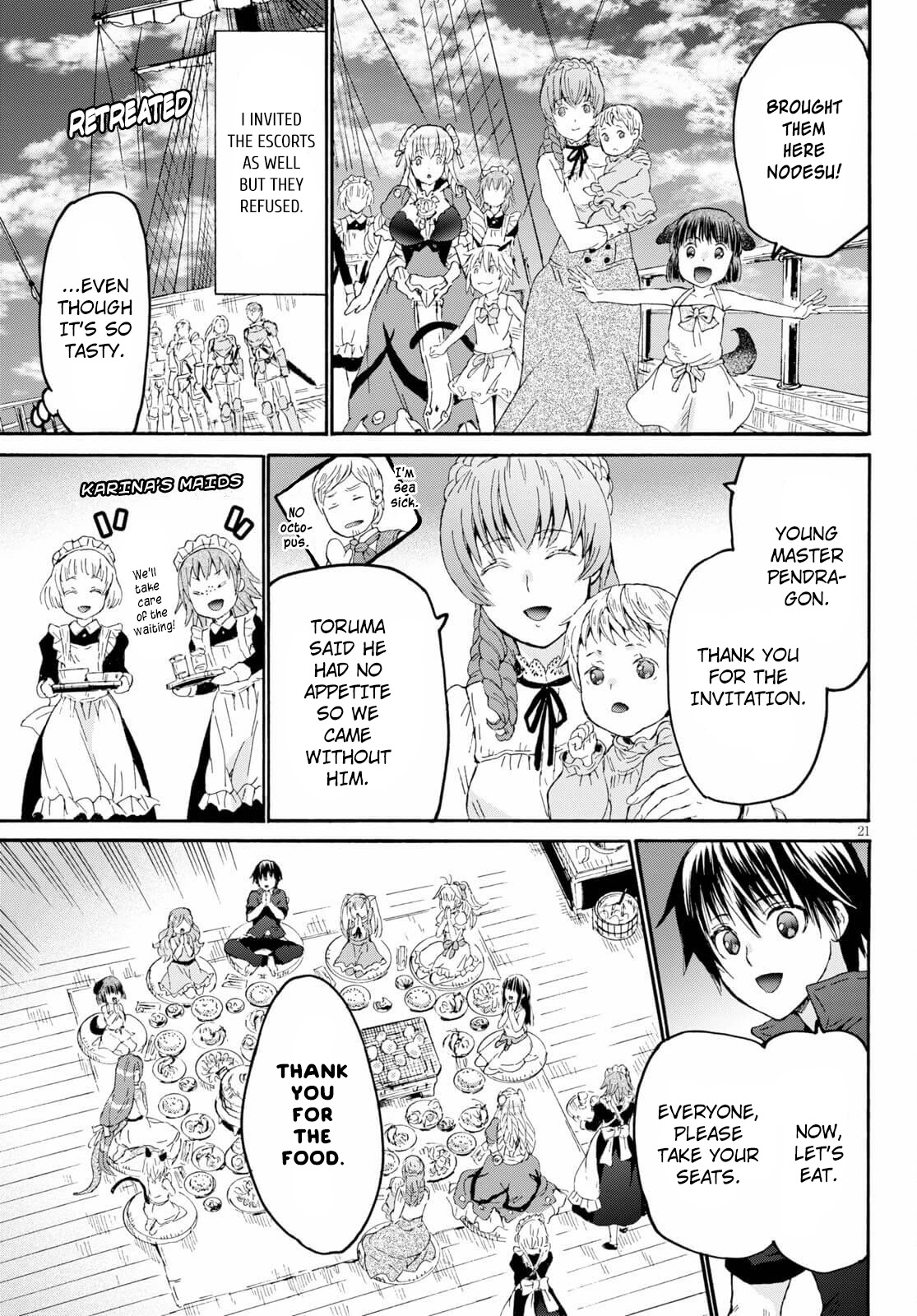 Death March kara Hajimaru Isekai Kyousoukyoku Chapter 84 - Page 20