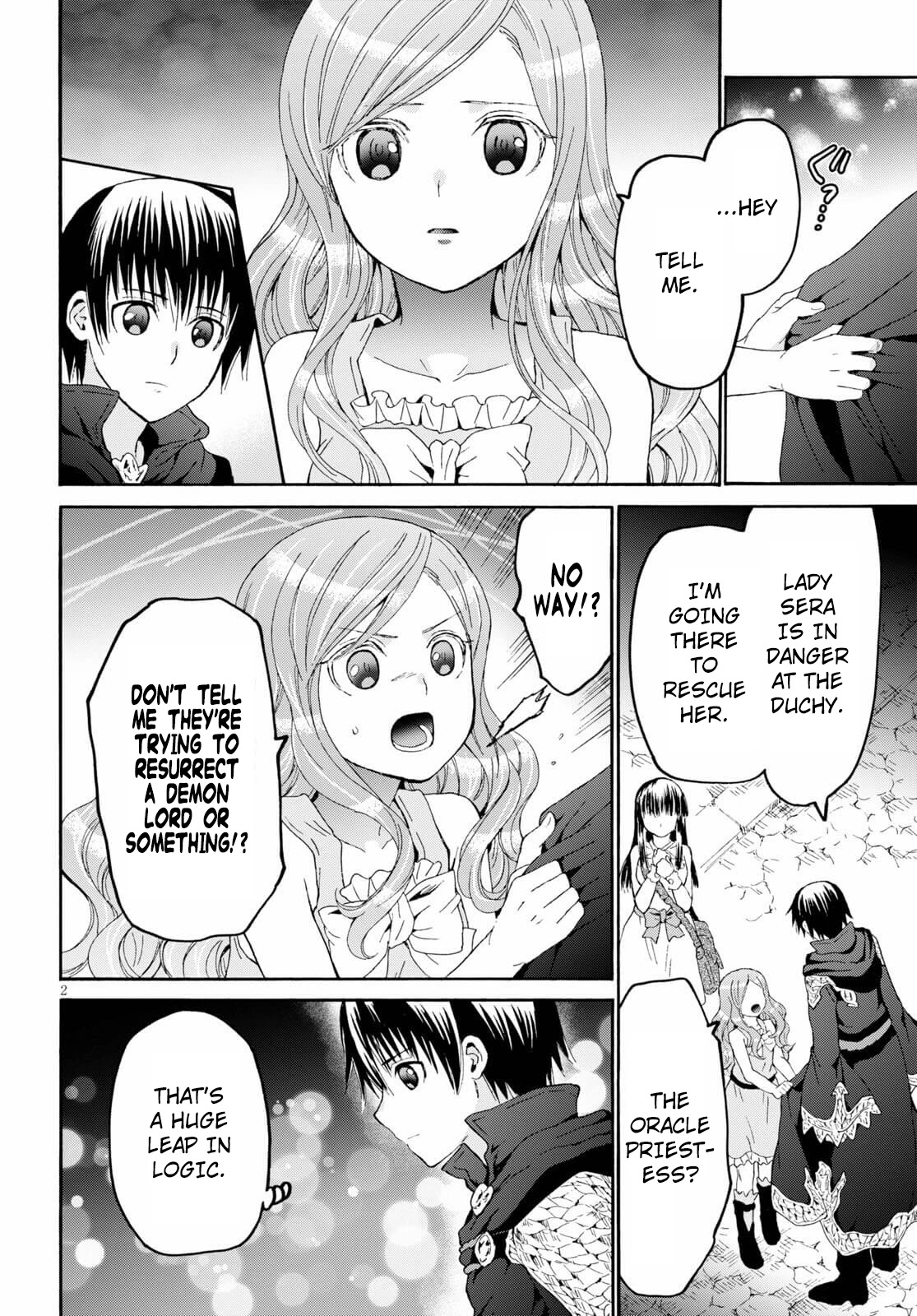 Death March kara Hajimaru Isekai Kyousoukyoku Chapter 86 - Page 2