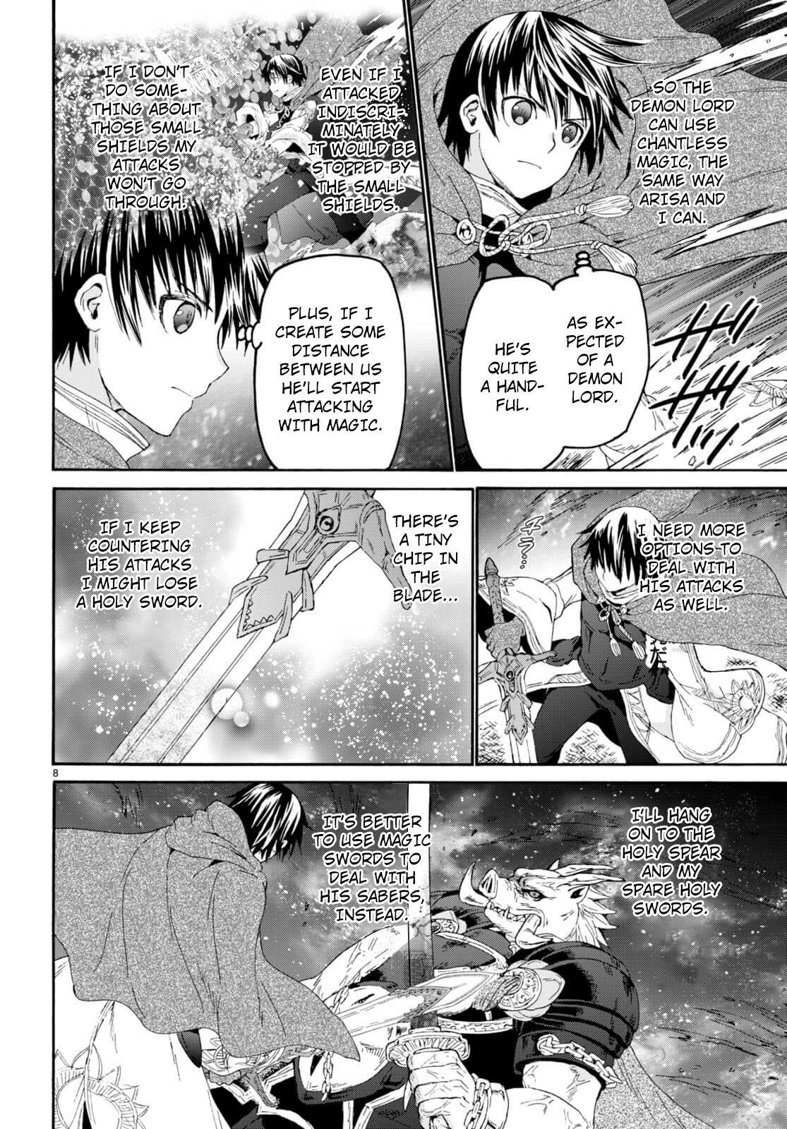 Death March kara Hajimaru Isekai Kyousoukyoku Chapter 90 - Page 6