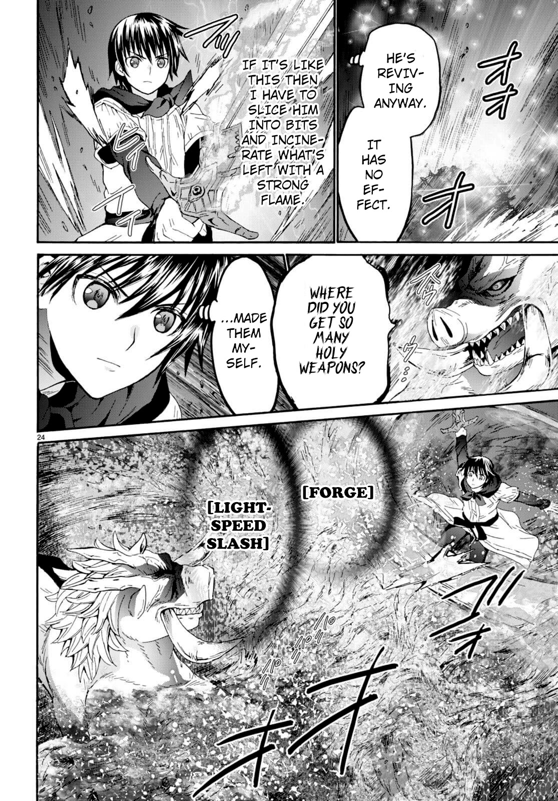Death March kara Hajimaru Isekai Kyousoukyoku Chapter 91 - Page 23