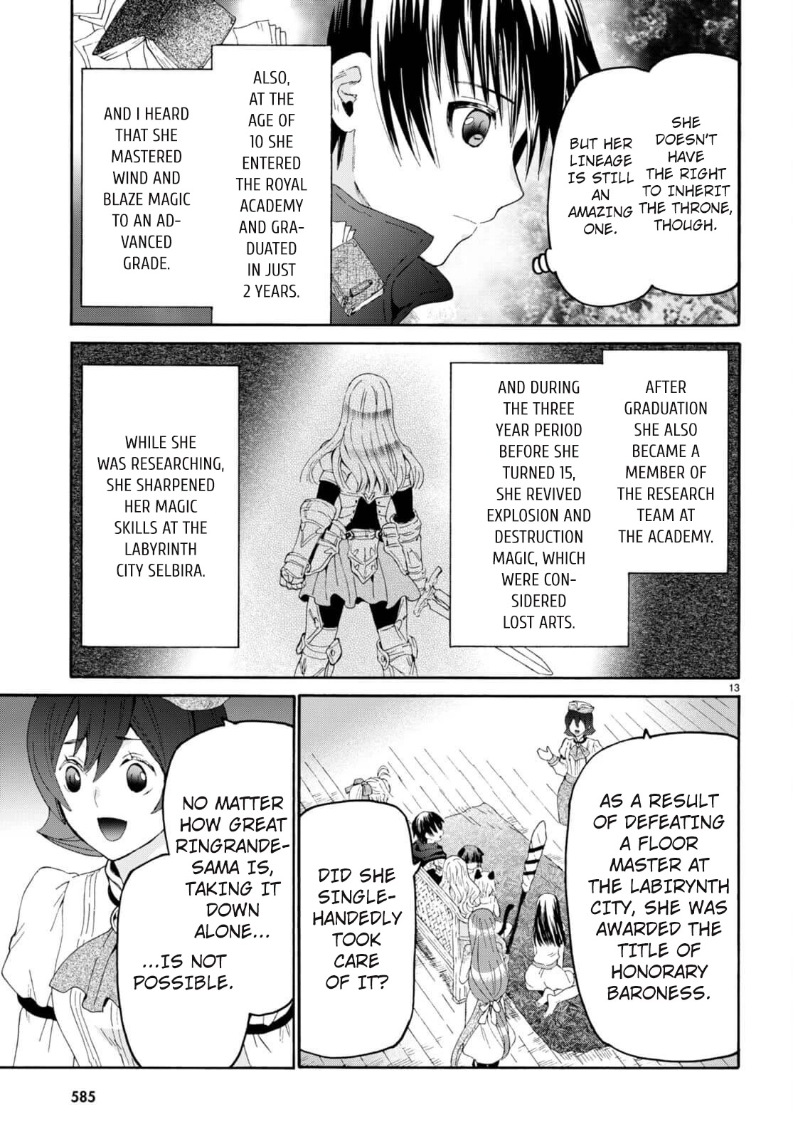 Death March kara Hajimaru Isekai Kyousoukyoku Chapter 95 - Page 12