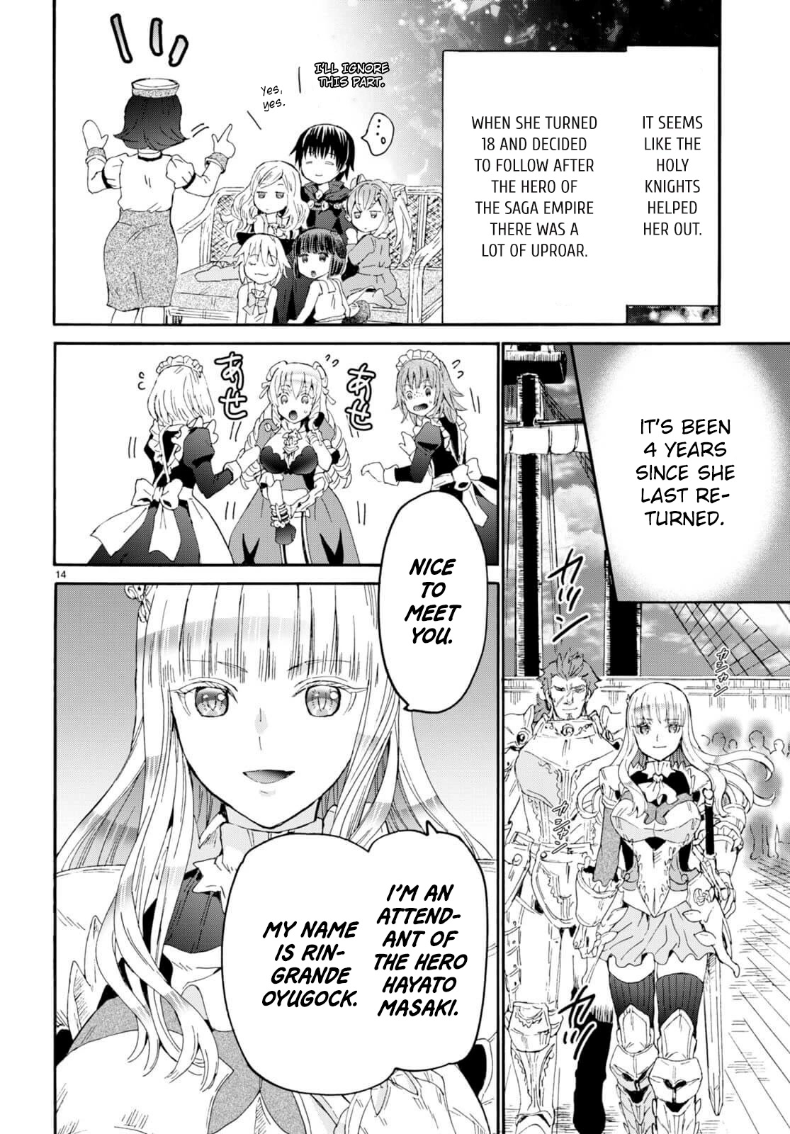 Death March kara Hajimaru Isekai Kyousoukyoku Chapter 95 - Page 13