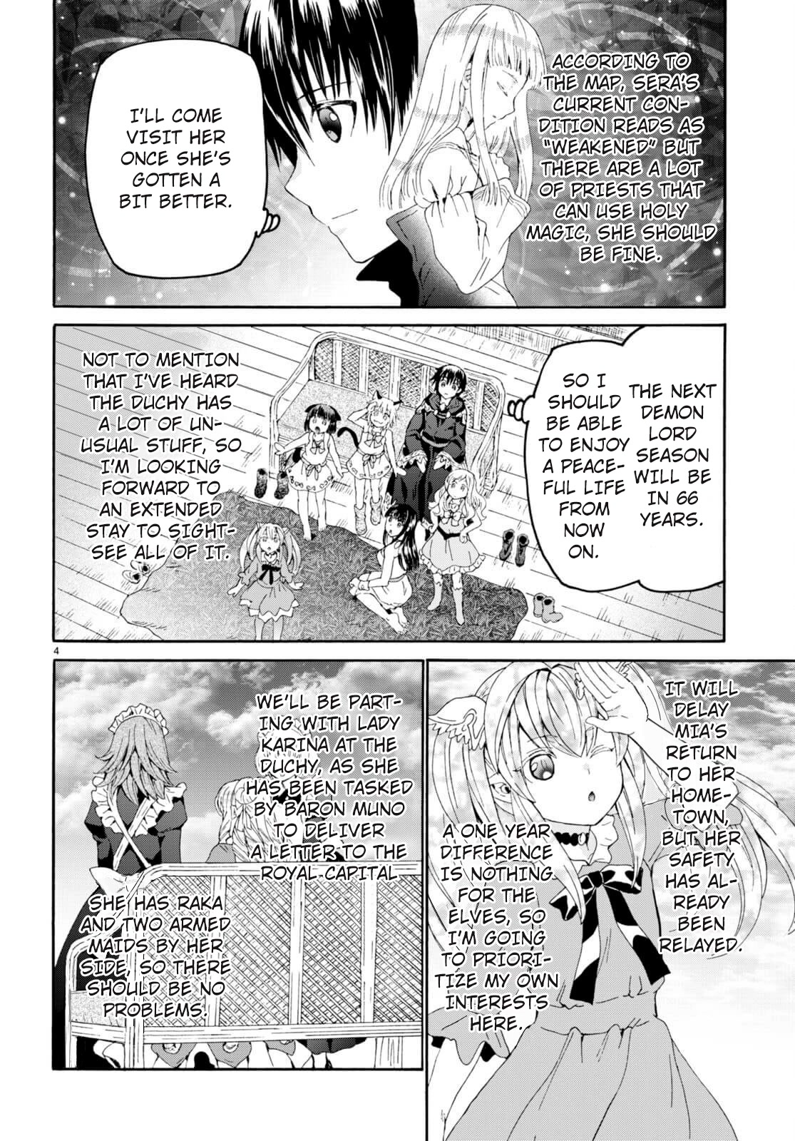 Death March kara Hajimaru Isekai Kyousoukyoku Chapter 95 - Page 4