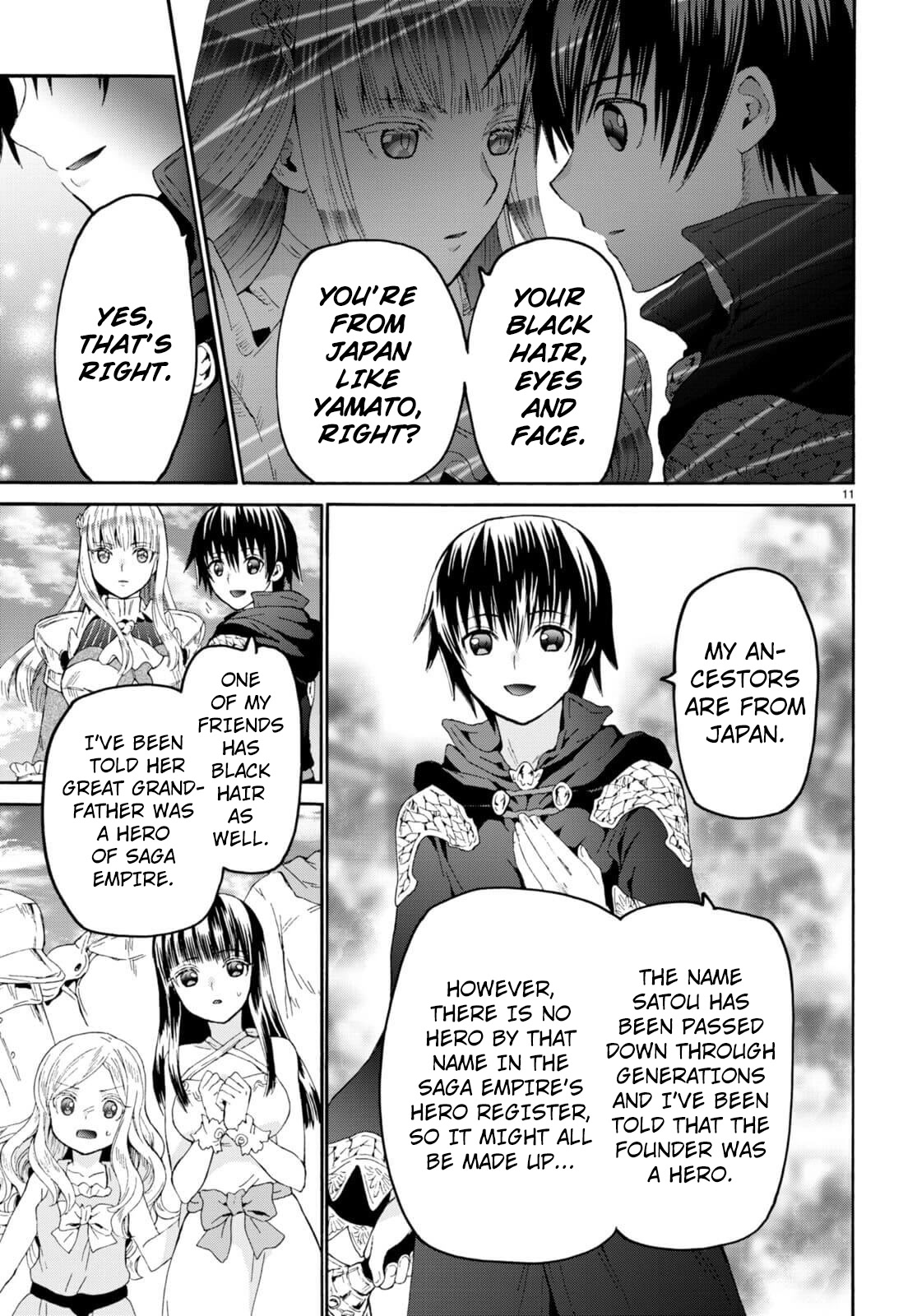 Death March kara Hajimaru Isekai Kyousoukyoku Chapter 96 - Page 11