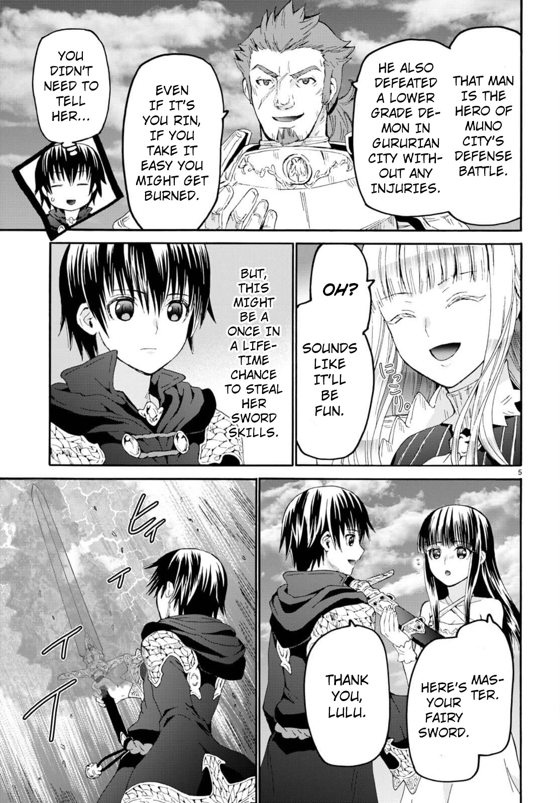 Death March kara Hajimaru Isekai Kyousoukyoku Chapter 96 - Page 5