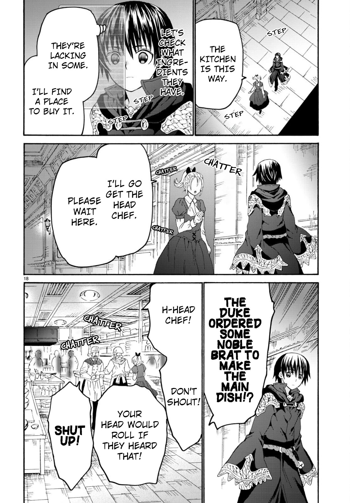 Death March kara Hajimaru Isekai Kyousoukyoku Chapter 97 - Page 17