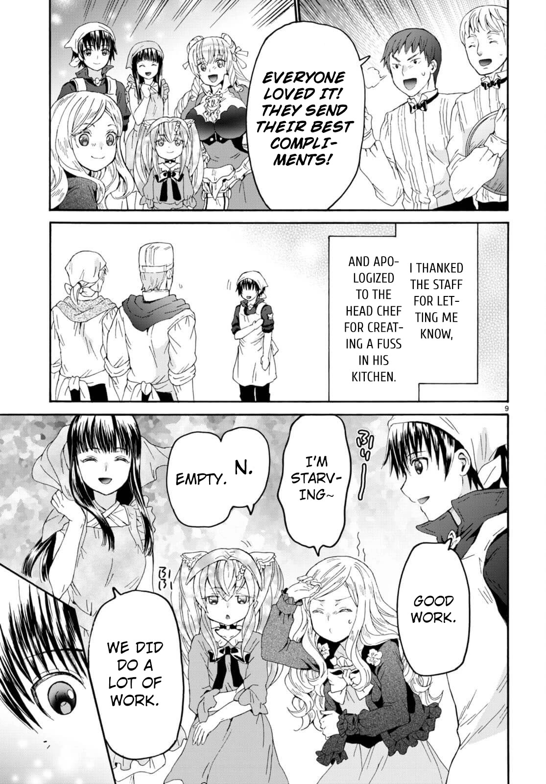 Death March kara Hajimaru Isekai Kyousoukyoku Chapter 98 - Page 9
