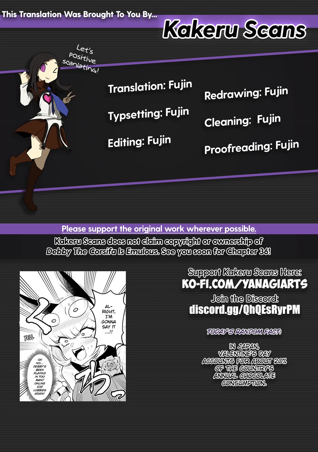 Debby the Corsifa is Emulous Chapter 35 - Page 16