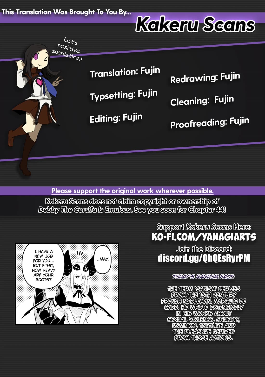 Debby the Corsifa is Emulous Chapter 44 - Page 17