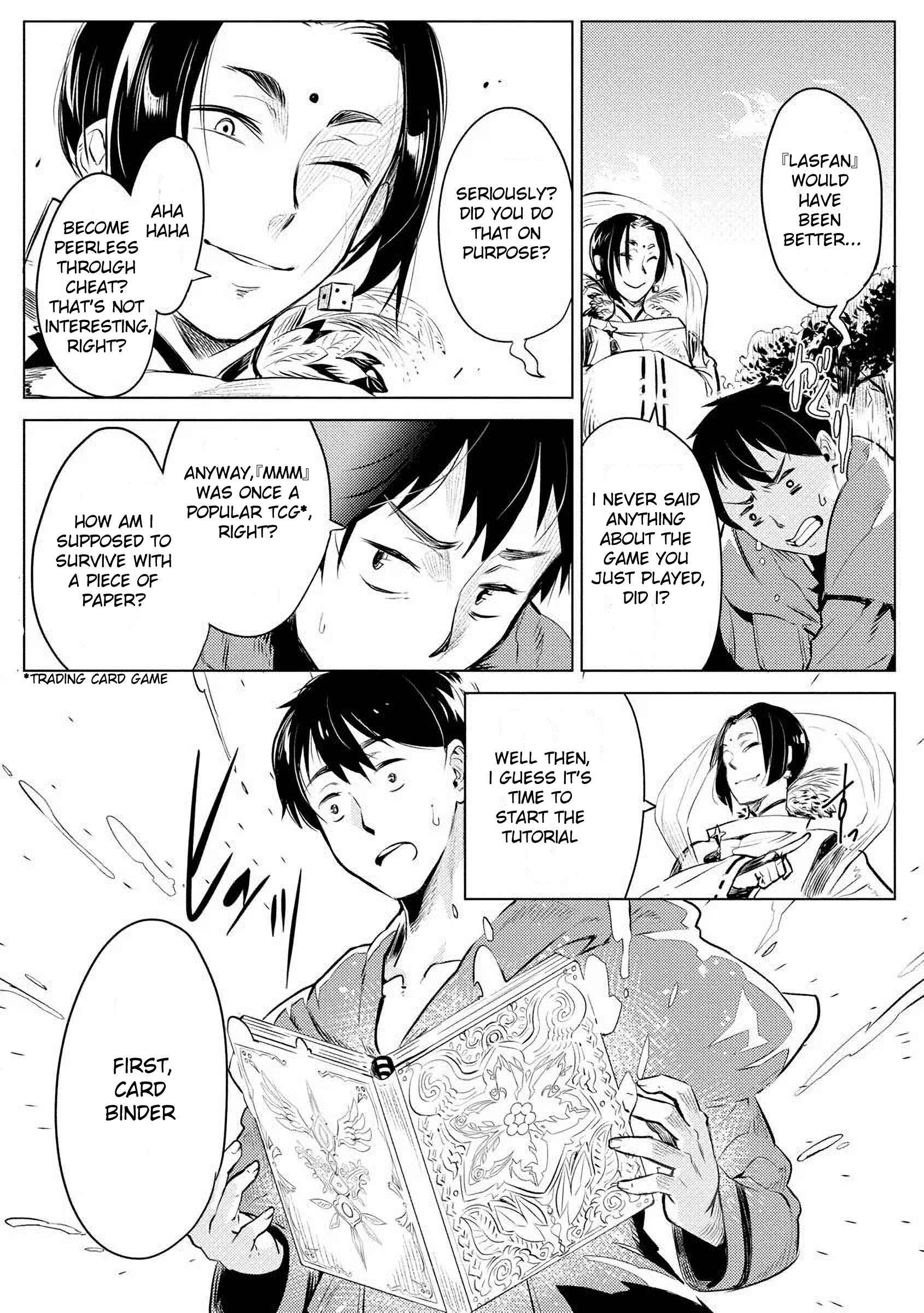 Deck Hitotsu de Isekai Tanbou Chapter 1 - Page 14