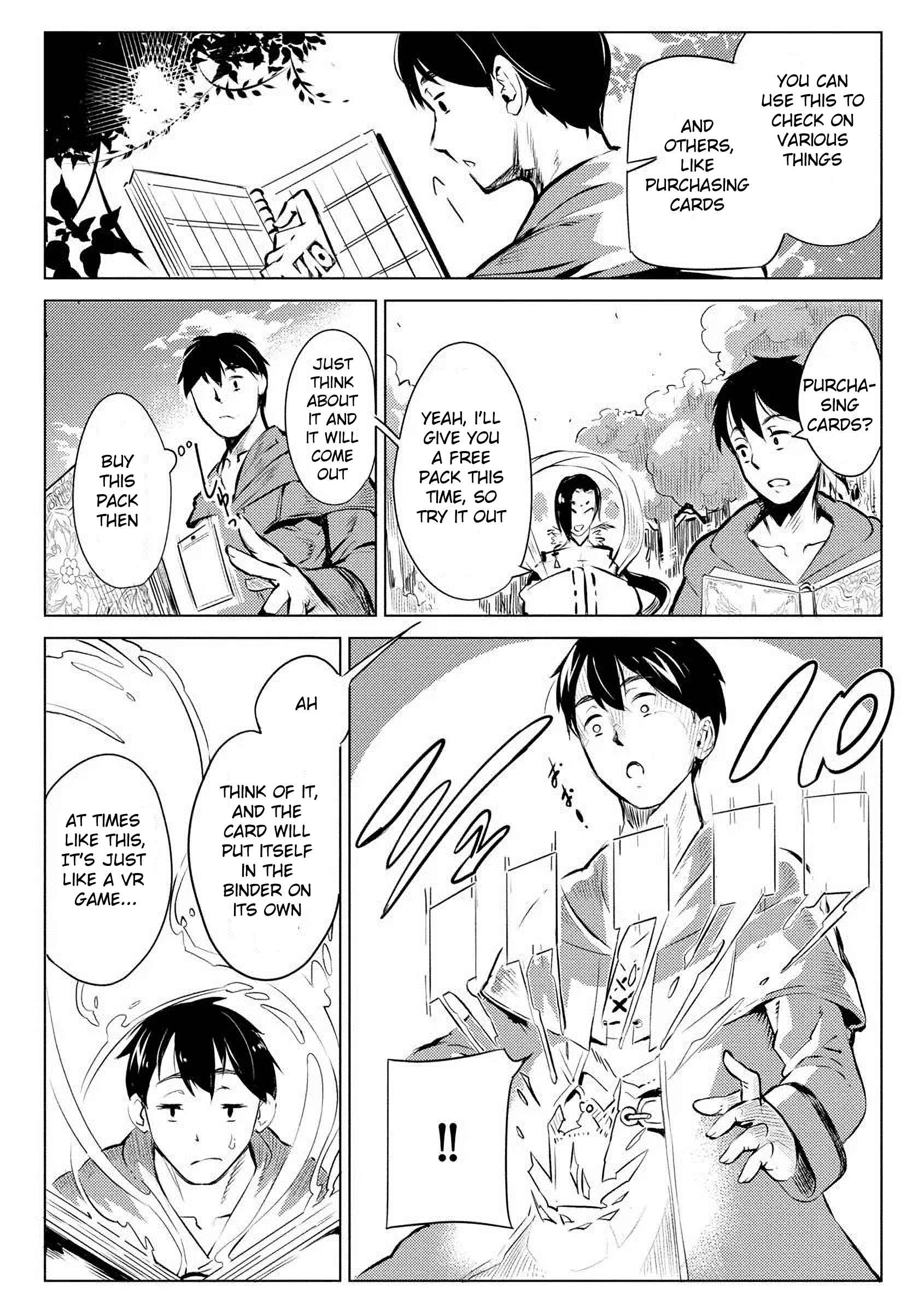 Deck Hitotsu de Isekai Tanbou Chapter 1 - Page 15