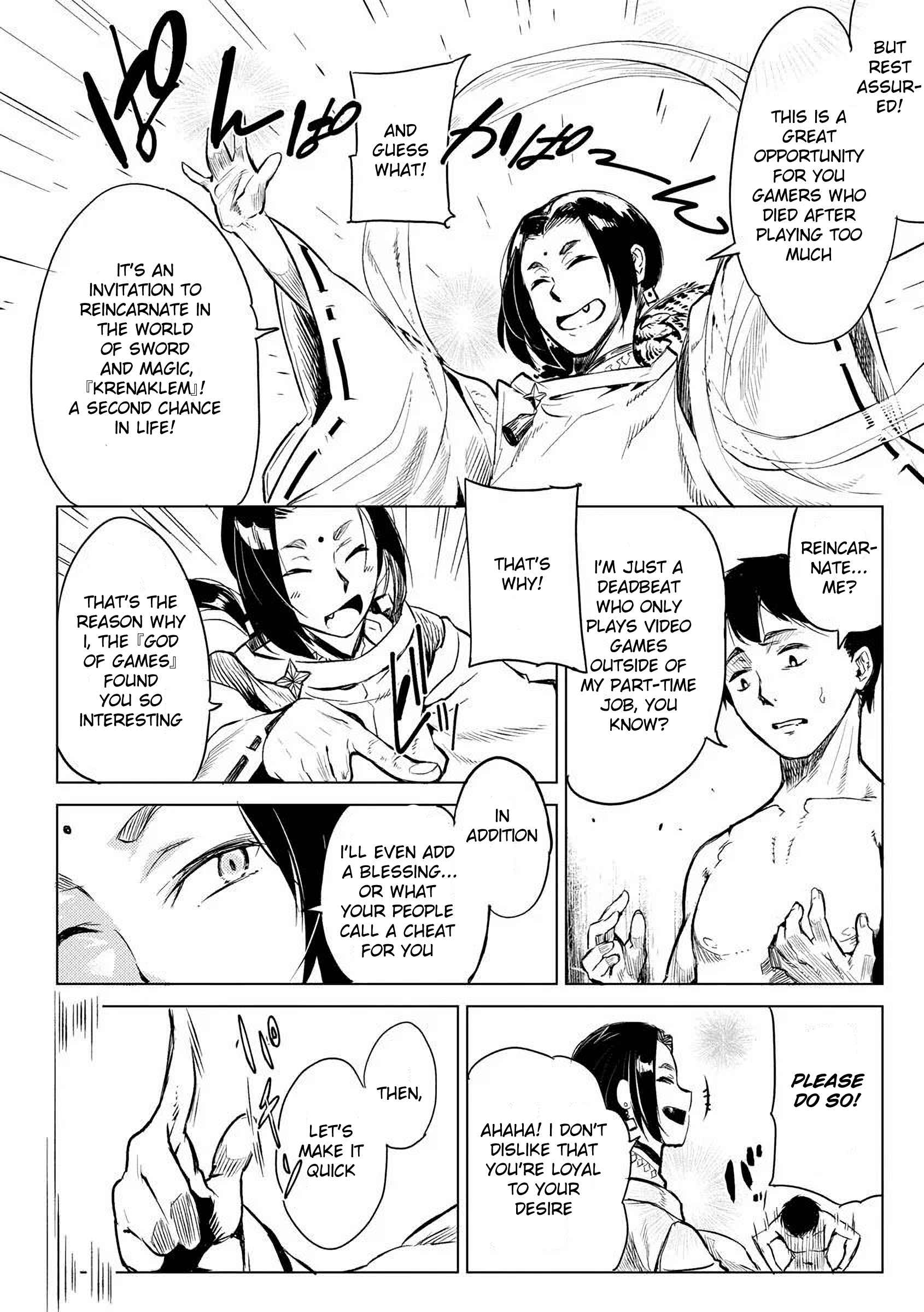 Deck Hitotsu de Isekai Tanbou Chapter 1 - Page 9