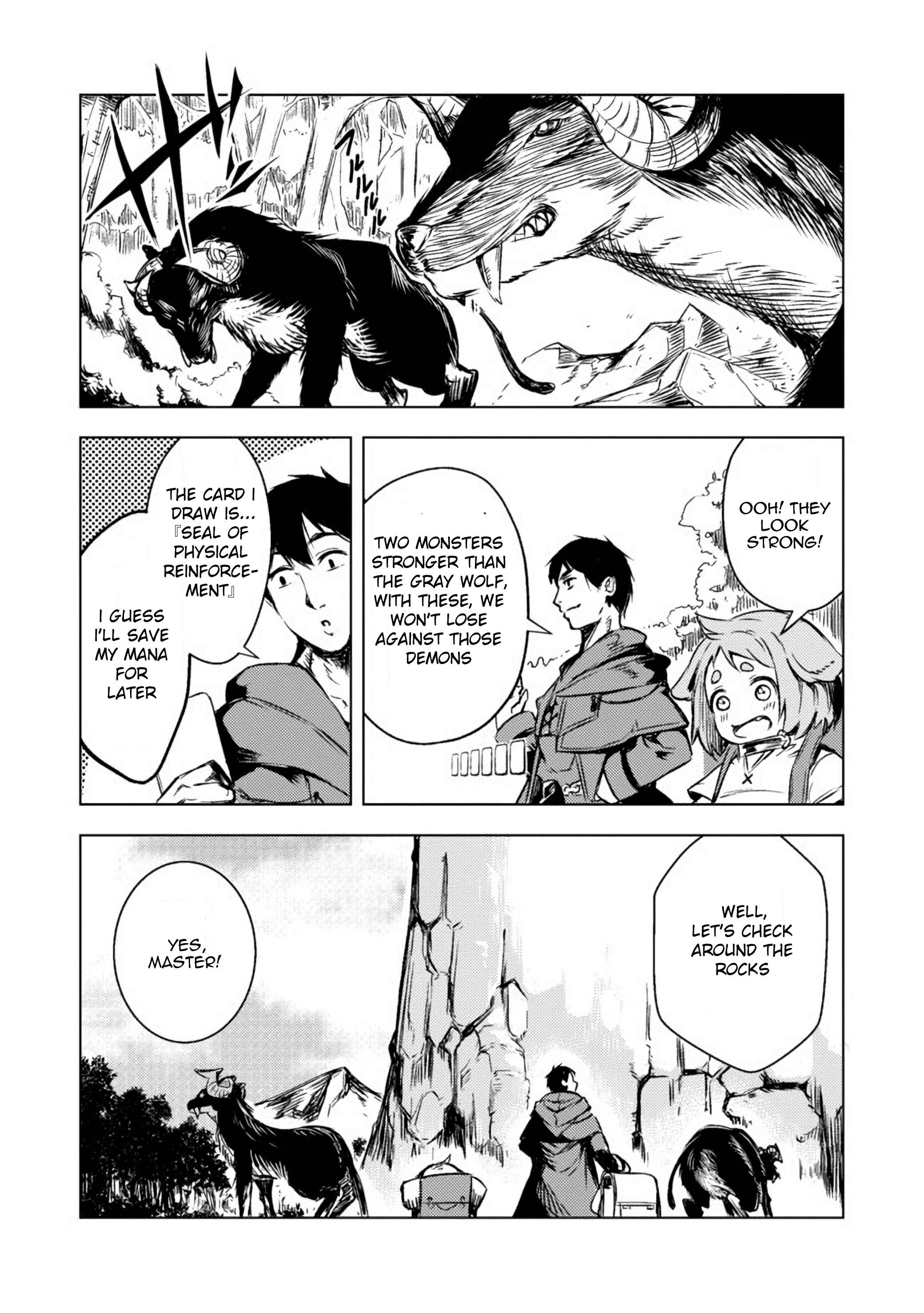 Deck Hitotsu de Isekai Tanbou Chapter 2.2 - Page 12