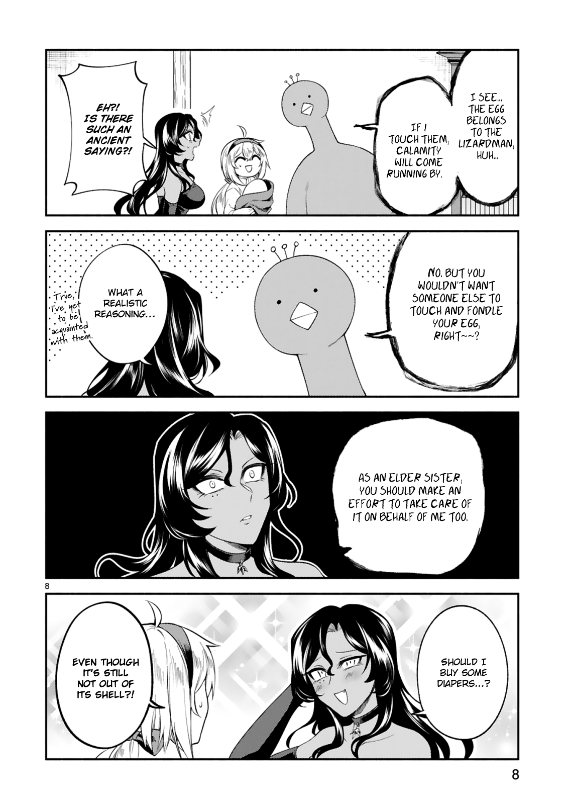 Dekoboko Majo no Oyako Jijou Chapter 10 - Page 8