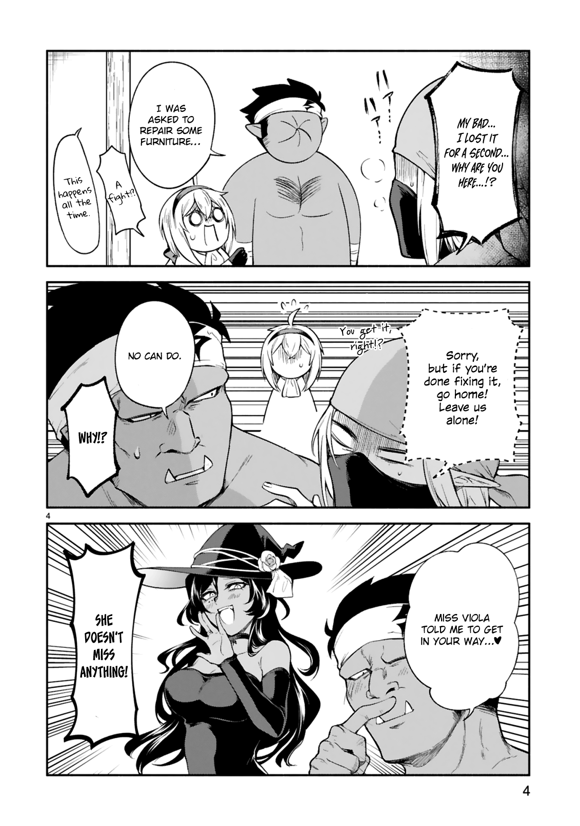 Dekoboko Majo no Oyako Jijou Chapter 11 - Page 4