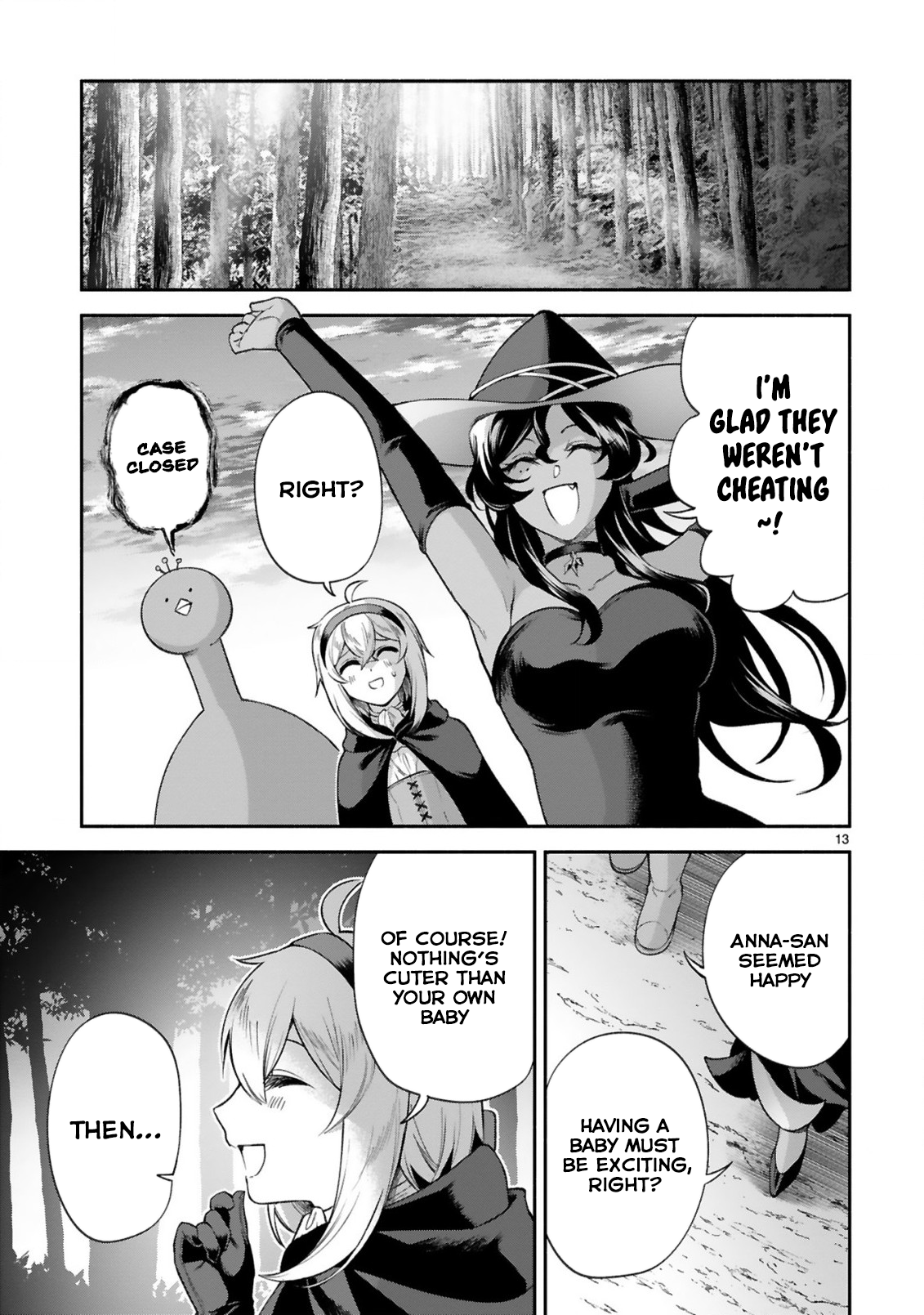 Dekoboko Majo no Oyako Jijou Chapter 34 - Page 13