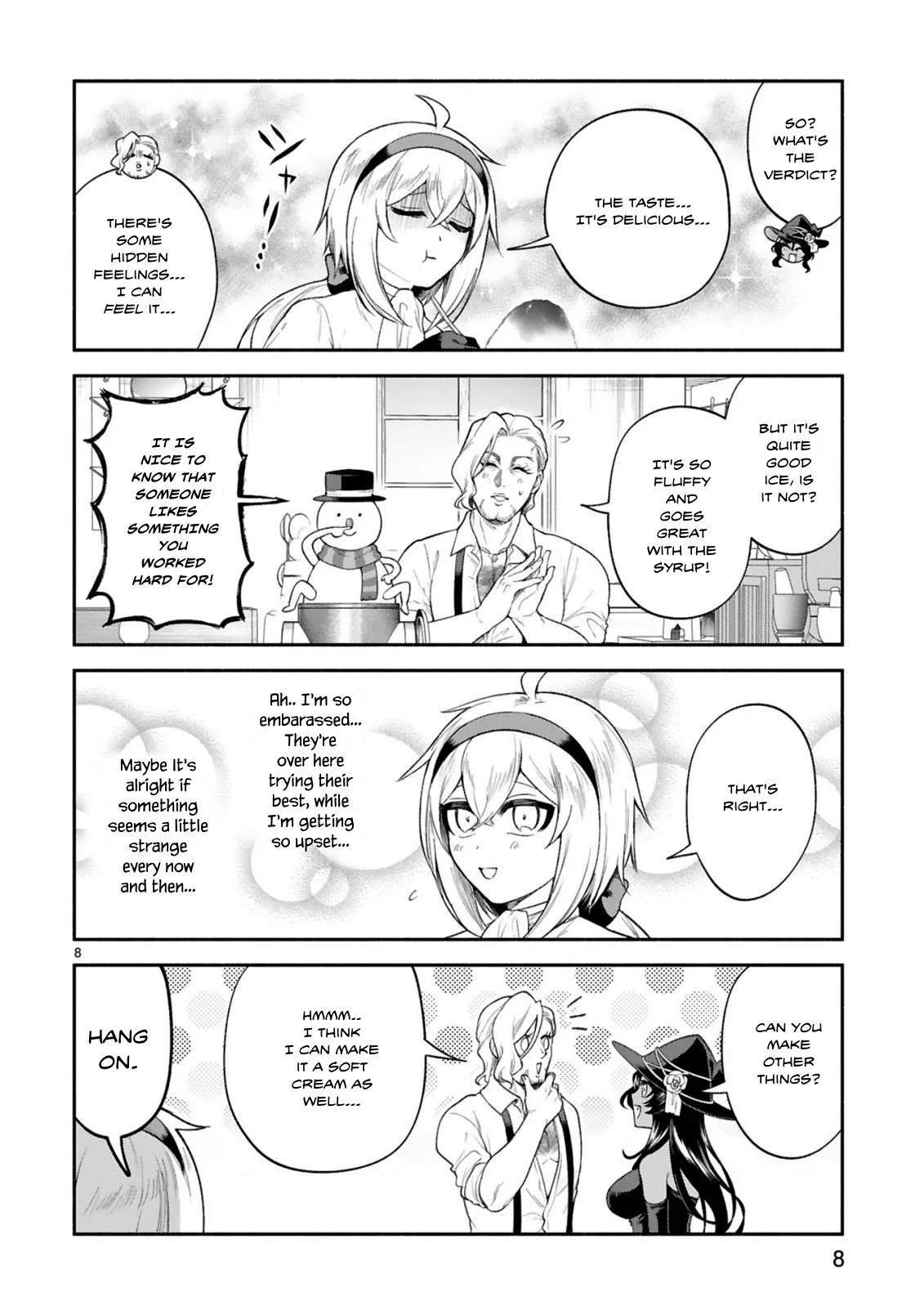 Dekoboko Majo no Oyako Jijou Chapter 38 - Page 8