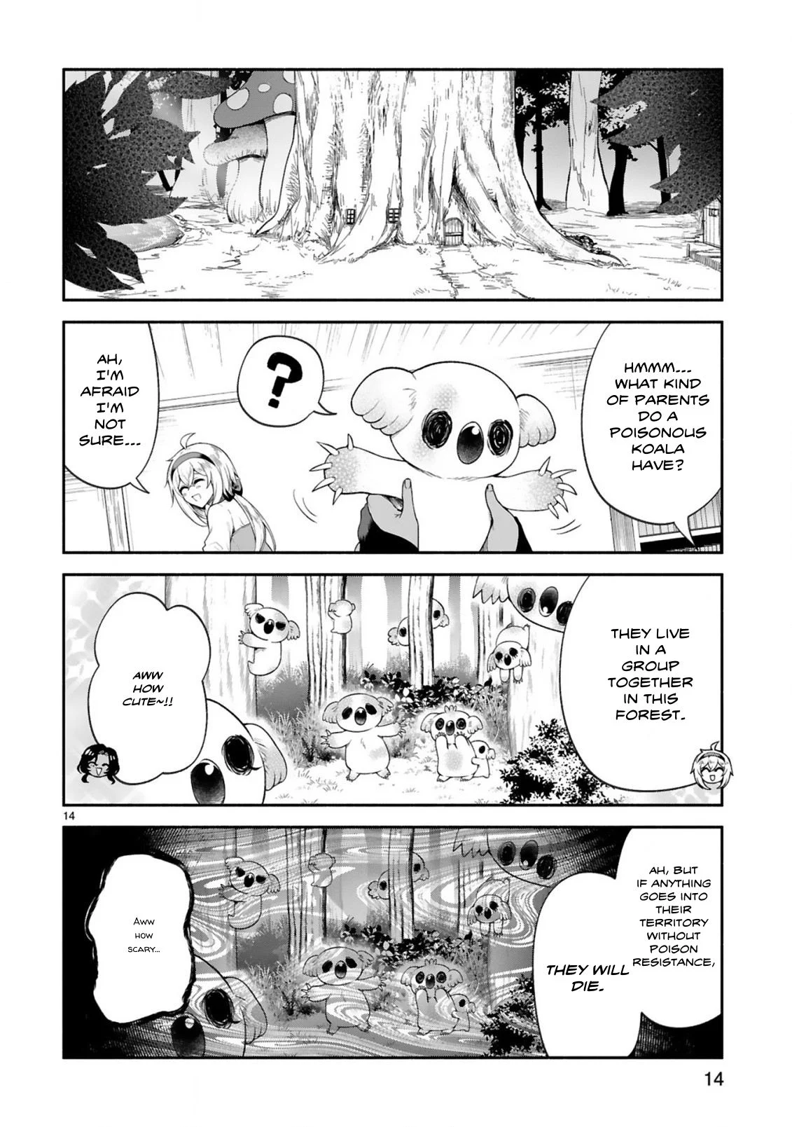 Dekoboko Majo no Oyako Jijou Chapter 40 - Page 14