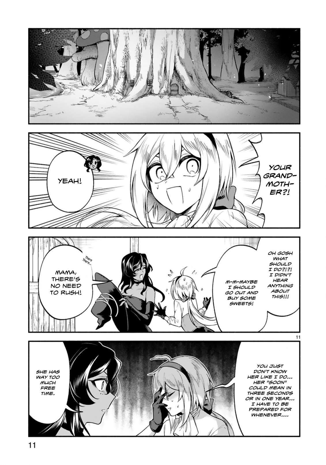 Dekoboko Majo no Oyako Jijou Chapter 44 - Page 11