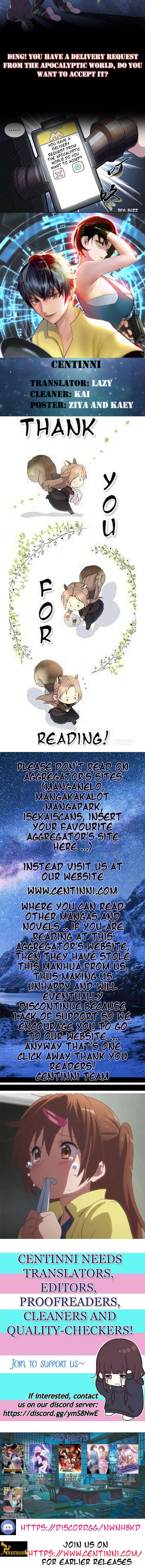 Delivering in Apocalyptic World Chapter 0 - Page 3