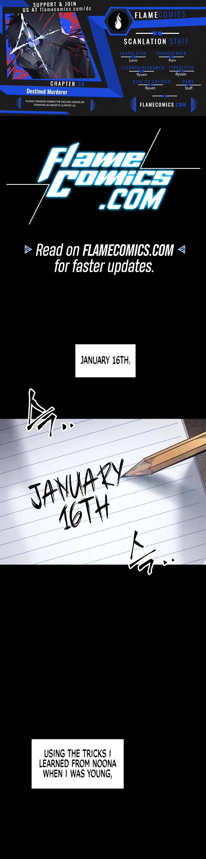Destined Murderer Chapter 30 - Page 0