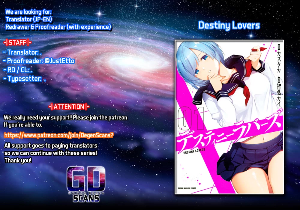 Destiny Lovers Chapter 7 - Page 1