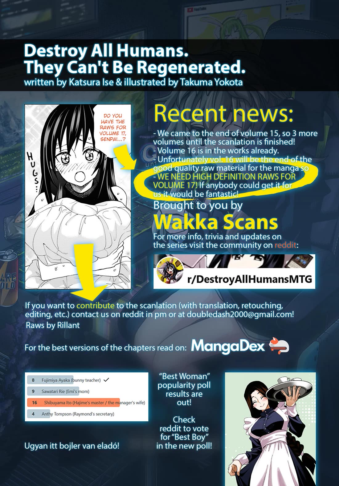 Destroy All of Humanity. It Can’t Be Regenerated Chapter 59 - Page 1