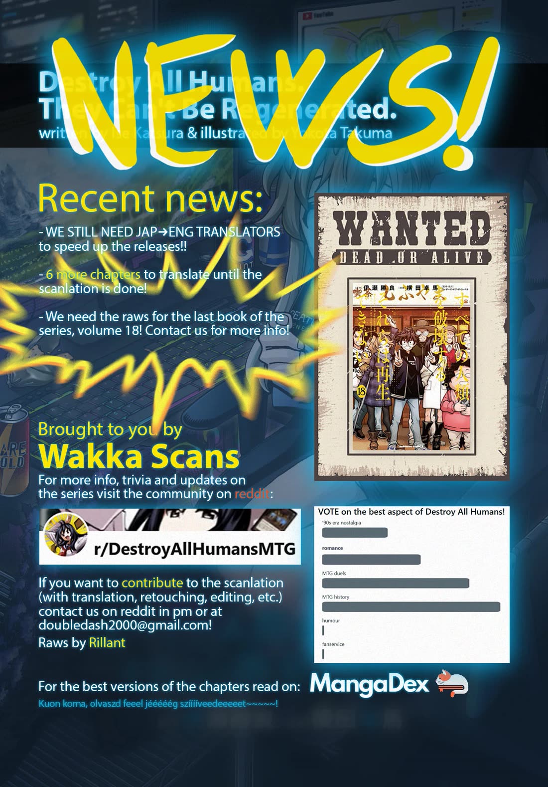 Destroy All of Humanity. It Can’t Be Regenerated Chapter 65 - Page 1