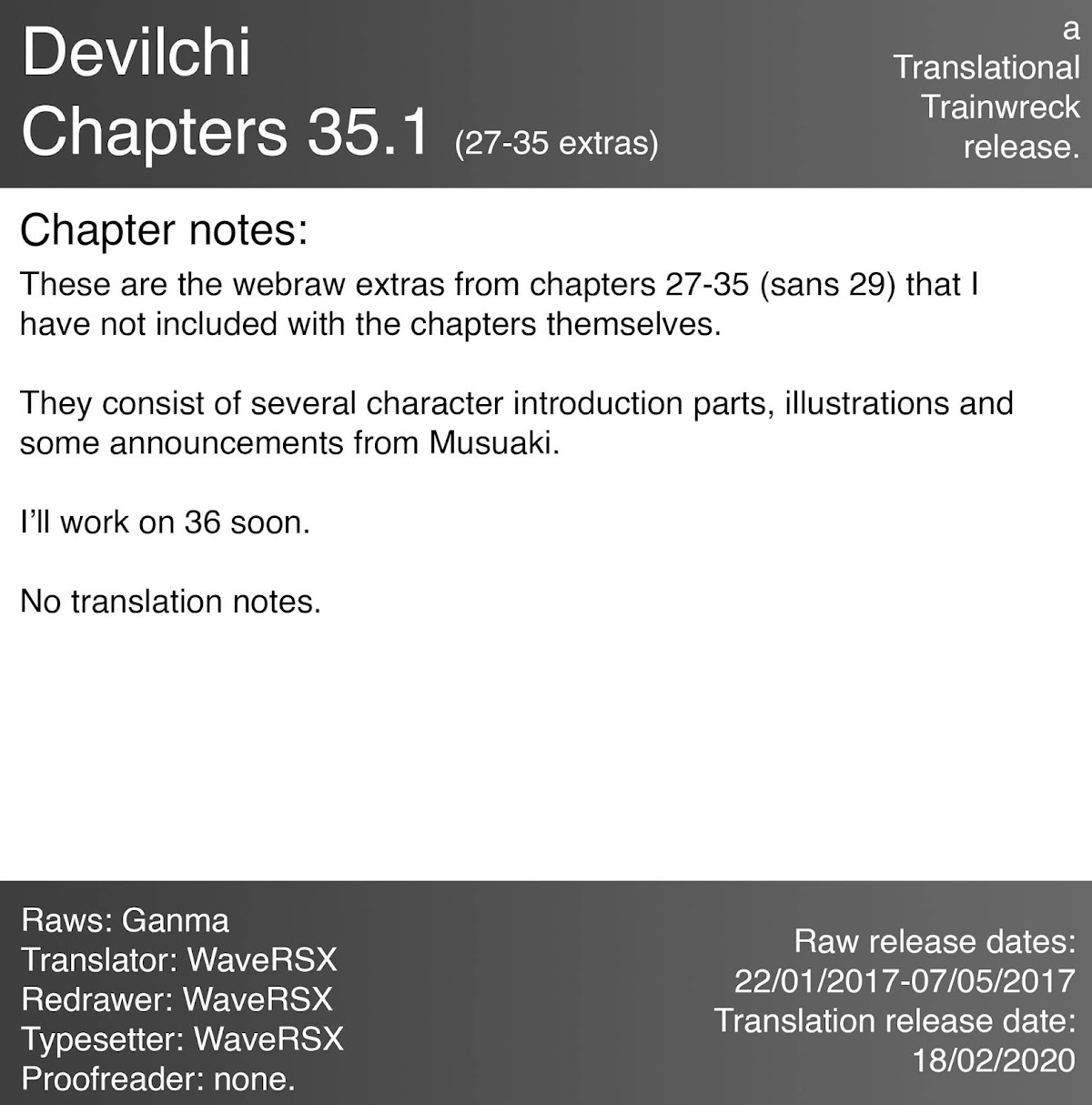 Devilchi Chapter 35.1 - Page 1
