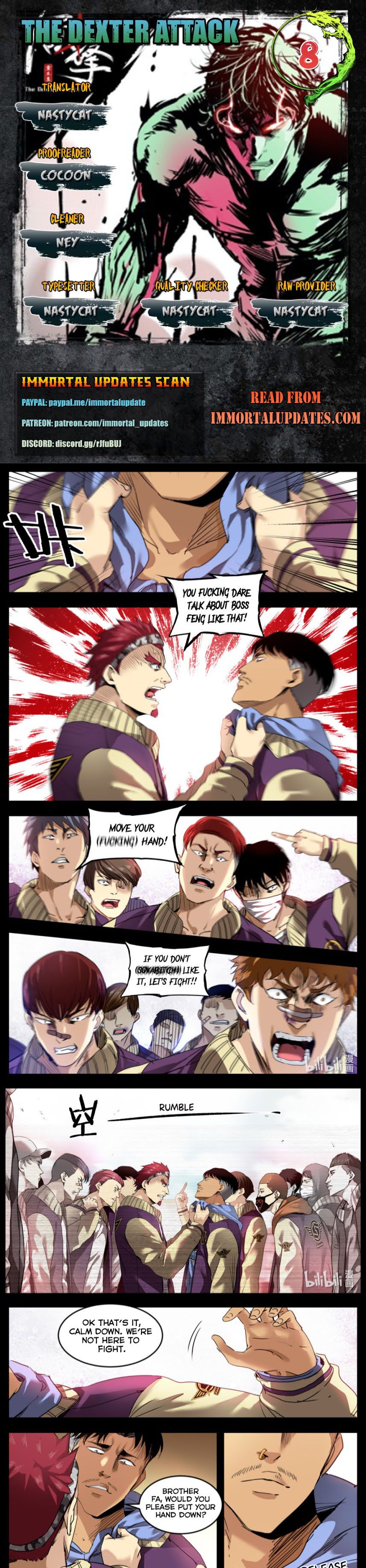 Dexter Attack Chapter 8 - Page 1